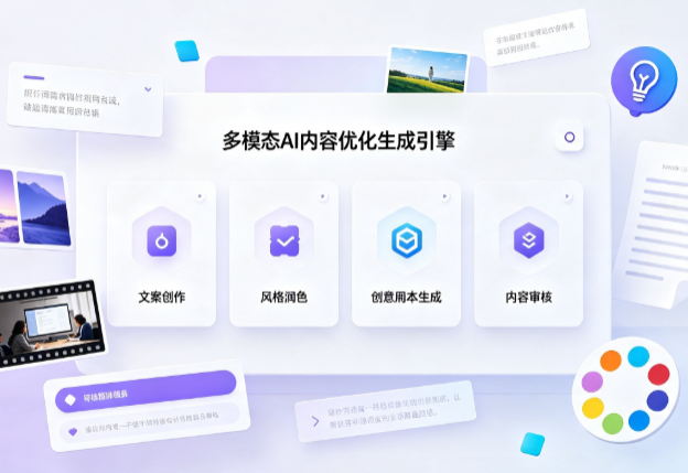 友谊县AI智能内容优化创新 多模态生成技术丰富数字内容创作生态