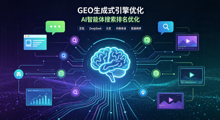 友谊县GEO 浪潮来袭：生成式引擎优化崛起，创作者争抢豆包、DeepSeek、元宝智能体流量入口